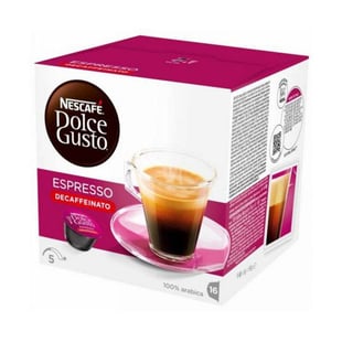 Kaffekapslar Nescafé Dolce Gusto 60658 Espresso Decaffeinato (16 uds)