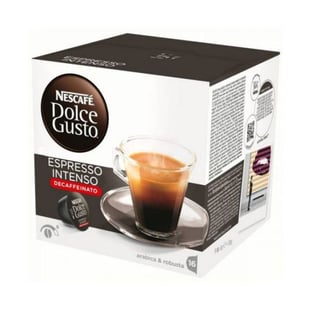 Kaffekapslar Nescafé Dolce Gusto 60924 Espresso Intenso Decaffeinato (16 uds)