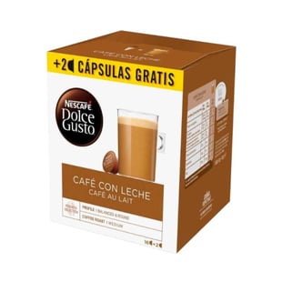 Kaffekapslar Nescafé Dolce Gusto Cafe au lait (18 Uds)