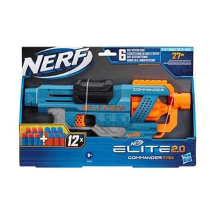 Pistola Nerf Commander RD-6 Elite 2.0 Hasbro