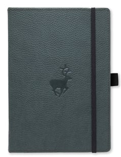 Dingbats* Wildlife A5+ Green Deer Notebook - Lined