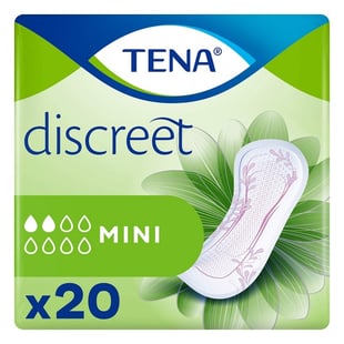 Compresas para Incontinencia Discreet Mini Tena (12 uds)