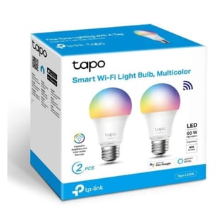 Bombilla Inteligente LED TP-Link Tapo L530E Wifi 8,7 W E27 60 W 2500K - 6500K (2 uds)