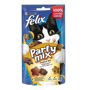 Comida para gato Purina Party Mix Original Pollo (60 g)