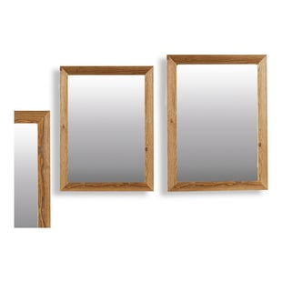 Espejo de pared Canada Marrón (60 x 80 x 2 cm)