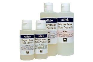 Vallejo Matt Varnish Polyurethane 200 Ml. Bottle
