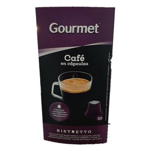 Cápsulas de Café Gourmet Ristretto (10 uds)